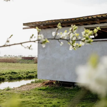 Vrij Aan De Amstel Tiny House Met Hottub Aan Het Water